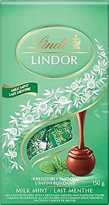 LINDT LINDOR Mint Milk Chocolate Truffles 150g Gram Bag Limited