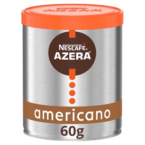 Nescafe Azera Americano Instant Coffee 60g Tea Coffee And Hot Drinks Iceland Foods