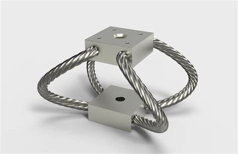 Sm Series Wire Rope Isolators Isolation Dynamics Corp