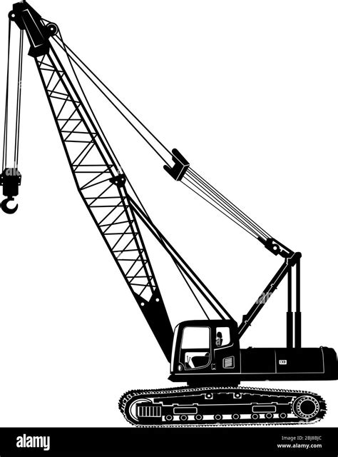 Crawler Crane Clip Art