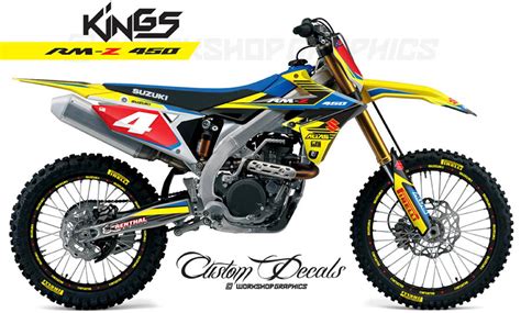 Suzuki RMZ Custom Graphics