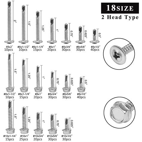 Tornillos Autorroscantes Para Metal 420 Tornillos Autoperforantes De