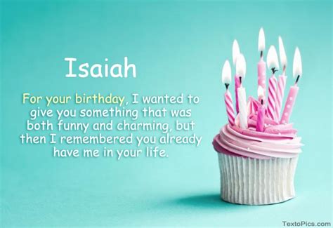 Happy Birthday Isaiah pictures congratulations.