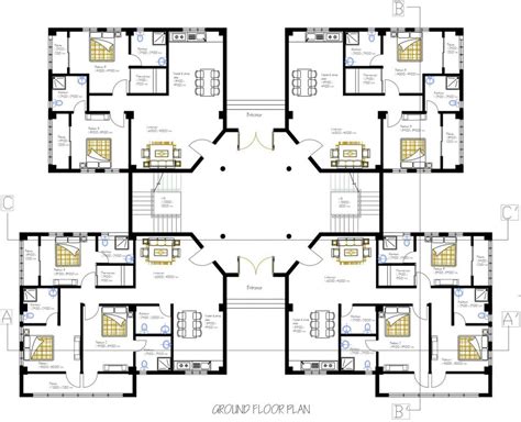 Perfect Apartment Building Floor Plans Wonderful – New Home Floor Plans