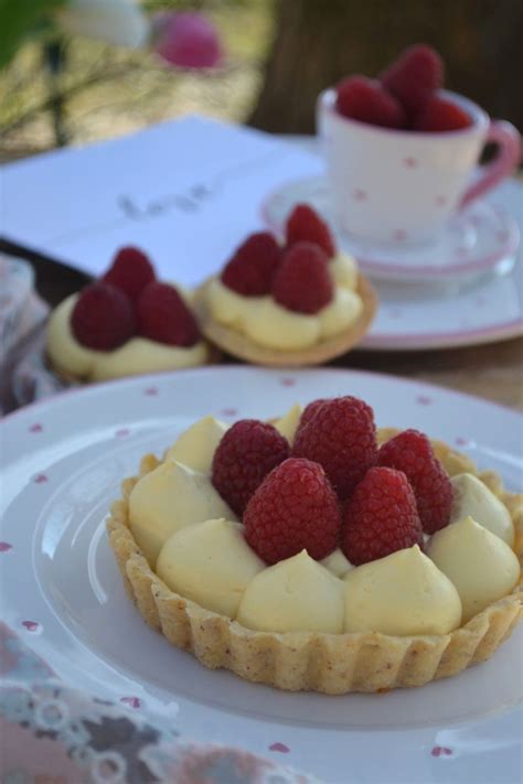 Raspberry Custard Tarts Artofit