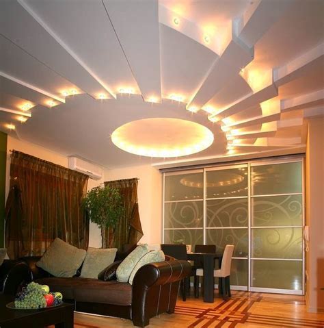 10 Unique false ceiling designs made of gypsum board