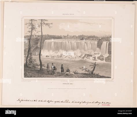 Niagara Falls American side Stock Photo - Alamy