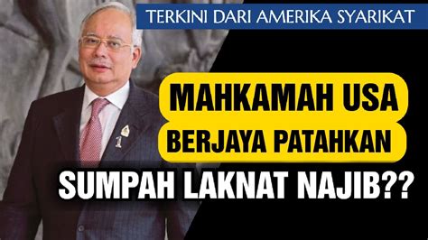 Mahkamah Amerika Syarikat Berjaya Patahkan Sumpah Laknat Diri Sendiri