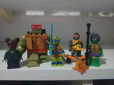 Rise of the TMNT custom Lego Minifigures! : r/TMNT