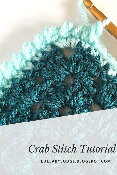 Crab Stitch Edging Learn How To Add A Finishing Touch To Your