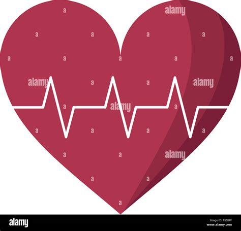 medical heartbeat symbol isolated Stock Vector Image & Art - Alamy