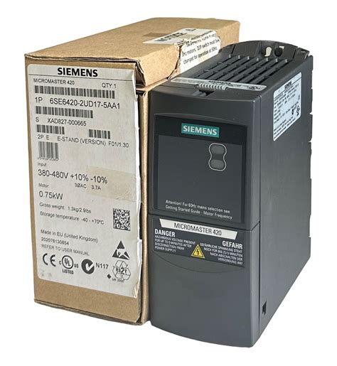 Siemens Se Ud Aa Se Ud Aa Micromaster Kw