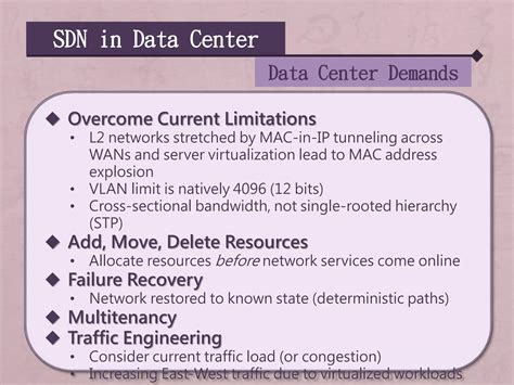 Sdn Openflow Nfv And Virtual Network Ppt