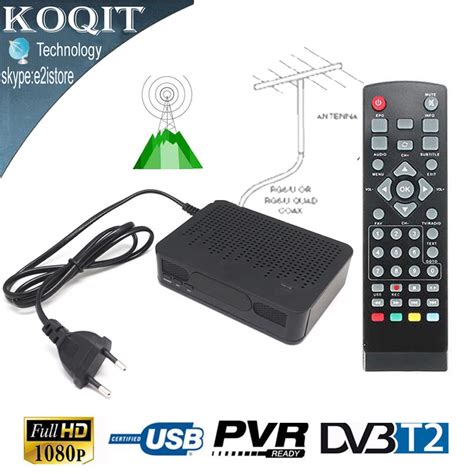 1080P Mini DVB T2 Digital Terrestrial Tuner TV RECEIVER CONVERTOR HDMI