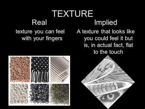 Implied Texture In Art Definition