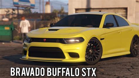 New Bravado Buffalo Stx Dodge Charger Srt Gta Online Youtube