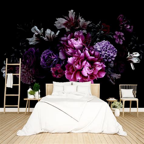 Wallpaper Room Ideas Purple