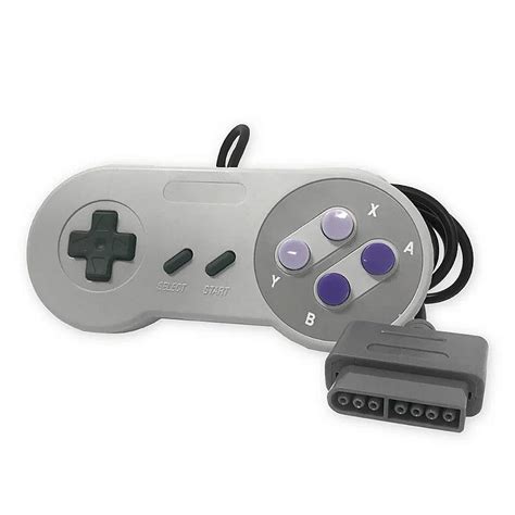 Controle Tradicional Do Super Nintendo Game Caf