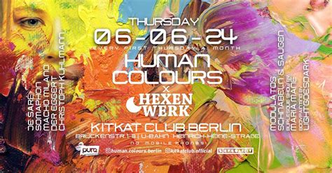 Human Colours x Hexenwerk Festival at KitKat Club, Kit Kat Club , Berlin, Germany, 6 June 2024