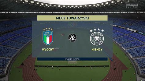 FIFA 22 Włochy vs Niemcy włochy niemcy mecztowarzyski YouTube