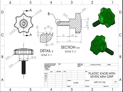 manufacturing drawing  technical drawings  detailed gdt  bom