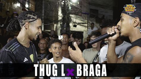 THUG L X BRAGA SEMIFINAL 182ª EDIÇÃO Roda Cultural da Rocinha