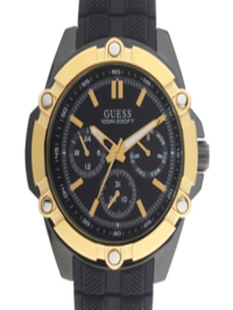 Buy Guess Men Black Analogue Watch W G Watches For Men