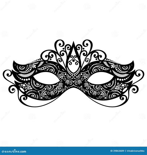 Masquerade Mask Stock Vector Image