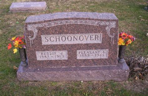 Pleasant Earl Schoonover 1887 1961 Find a Grave äreminne