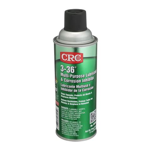 Amazon Crc 3 36 Multi Purpose Lubricant And Corrosion Inhibitor 11 Oz Aerosol Can Clear Blue