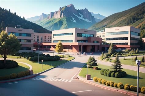 Premium AI Image | A picture of the campus of the university of montana.