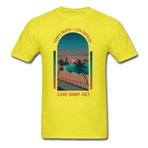 Venice Beach Los Angeles Love Sandy Feet Shirt Ocean Beach California T