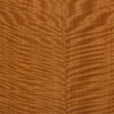 Figured satin wood veneer