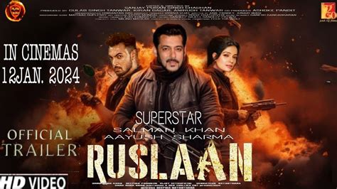 Ruslaan L Official Trailer L Salman Khan L Aayush Sharma L Motion