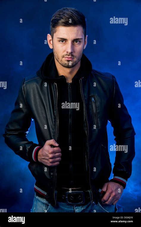 Black Leather Jackets Hi Res Stock Photography And Images Alamy