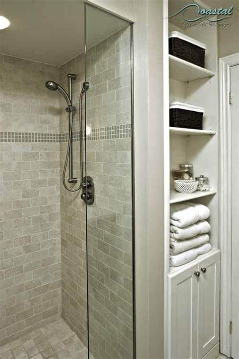 Linen Coastal Closets And Showers Custom Linen Room