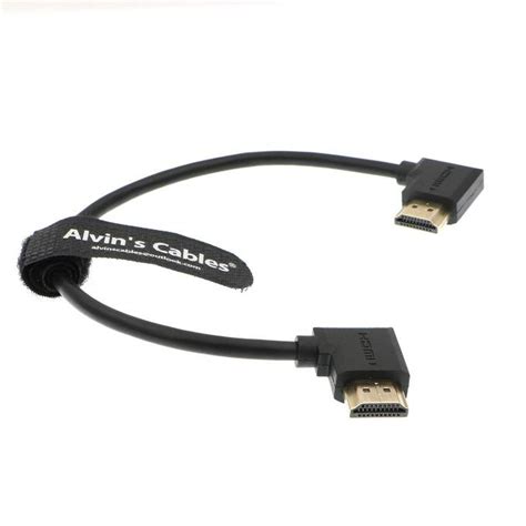 E2 L Shape HDMI Camera Audio Cable Right Angle To Right Angle High ...