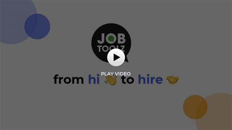 Jobtoolz Applicant Tracking System Ats