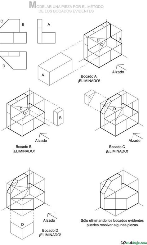 Pasos Llenos De Trucos Para Resolver Una Pieza En Perspectiva