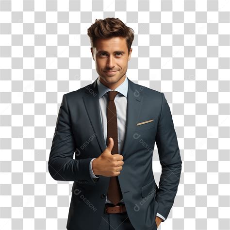 Homem Empresário de Terno PNG Transparente download Designi