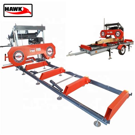 Wood Cutting Horizontal Band Saw Machine Log Portable Bandsaw Sawmill