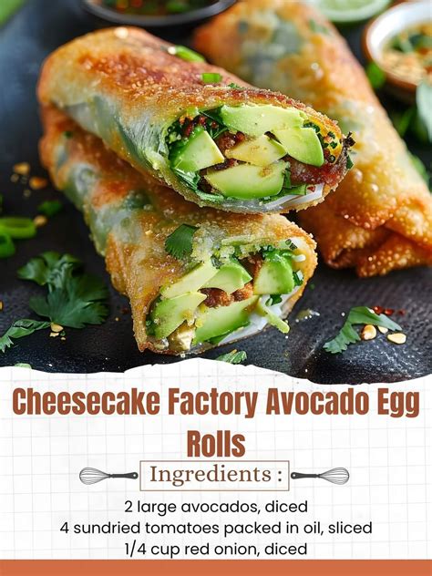 Cheesecake Factory Avocado Egg Rolls Recipes