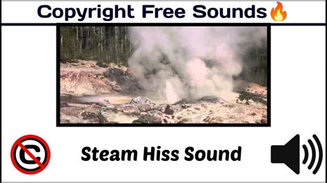 Steam Hiss Sound Popular Interface Sound Nocopyright Copyright