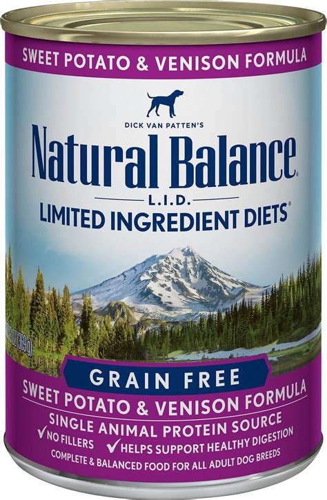 Natural Balance Limited Ingredient Canned Dog Food | Review | Rating ...