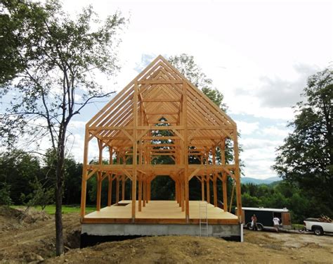 Post Beam Barns Timber Frame Barns Mortise And Tenon Barns 53 OFF