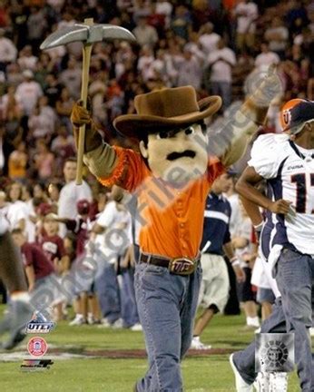 University of Texas-El Paso Miners Mascot Paydirt Pete 2006 Poster by ...