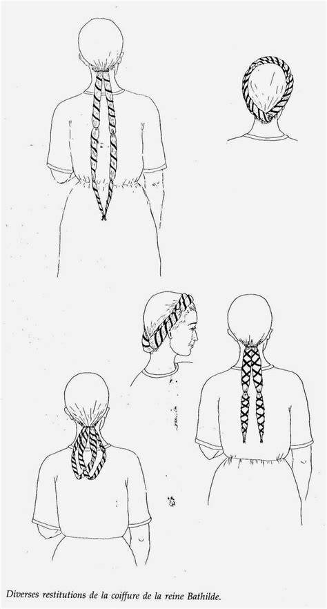 Uczesanie w stylu średniowiecznym Medieval hairstyles Historical