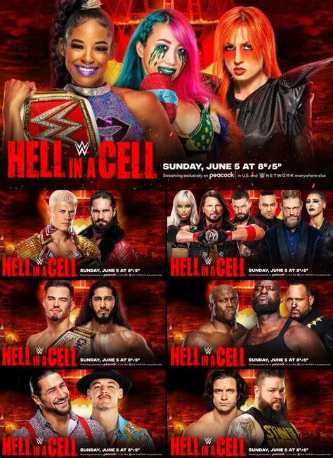 Card For Tonight S Wwe Hell In A Cell 2022 Squaredcircle