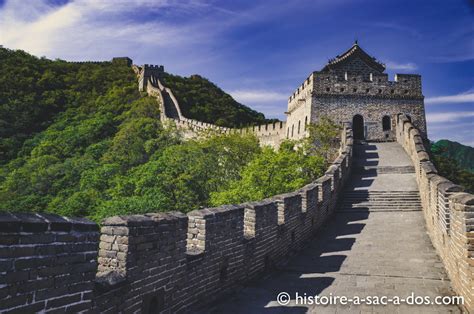 Histoire De La Célèbre Muraille De Chine Histoire à Sac à Dos