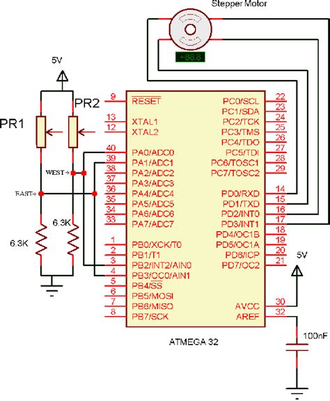 Schematic Of Solar Tracker Circuitry Download Scientific Diagram